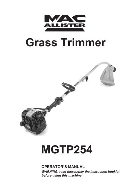 macallister grass trimmer