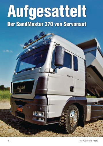 AusfÃ¼hrlicher Testbericht zum Sandmaster 370 aus der ... - Servonaut