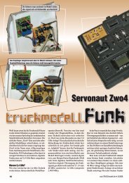 Testbericht aus Truckmodell - Servonaut
