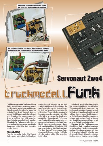 Testbericht aus Truckmodell - Servonaut