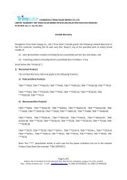 Page 1 of 5 Limited Warranty Changzhou Trina Solar Energy Co ...