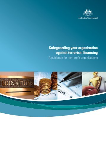 Safeguarding your organisation against terrorism financing - booklet