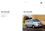 6479 Caravelle Brochure 1007.indd - Van Leasing and Car Leasing