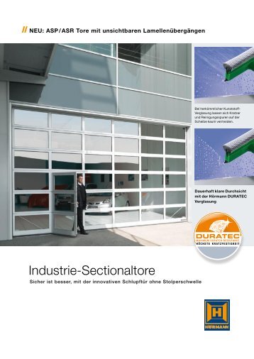 Industrie-Sectionaltore