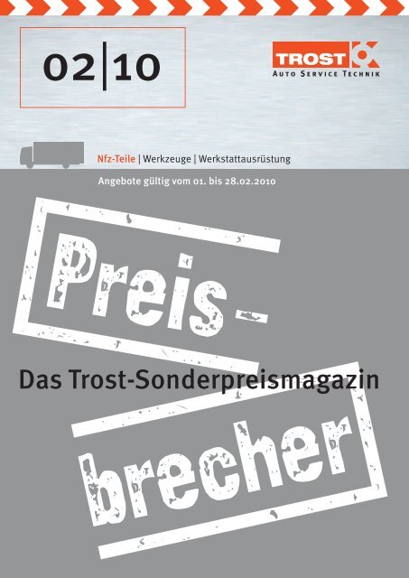 Das Trost-Sonderpreismagazin