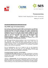 Presseaussendung in Deutsch - SES Spar European Shopping ...