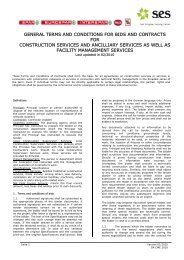 General Tender and Contract Terms and Conditions for Construction ...