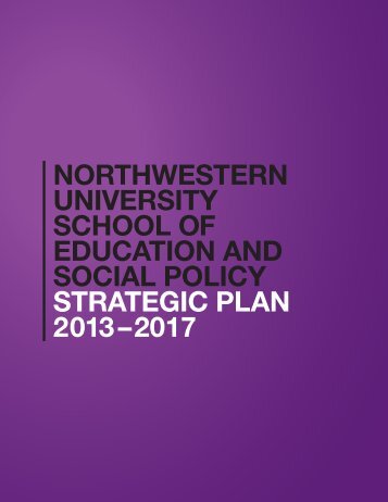 Download the Strategic Plan PDF. - School of Education & Social ...