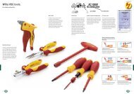 Wiha VDE tools. - Sesto International SRL