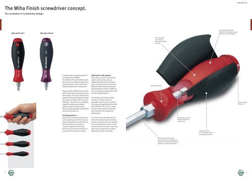 The Wiha Finish screwdriver concept.