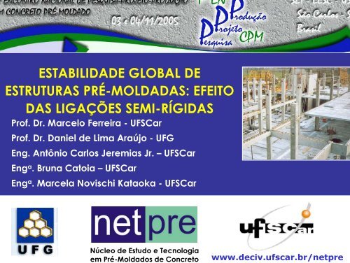 Estabilidade Global de Estruturas PrÃ©-Moldadas: Efeito das ... - SET