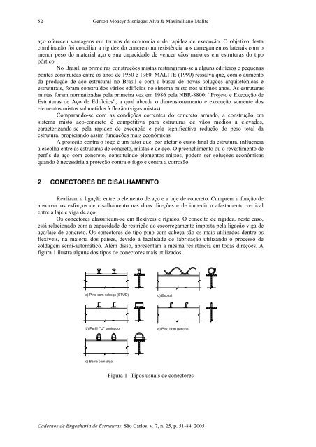 comportamento estrutural e dimensionamento de ... - SET - USP