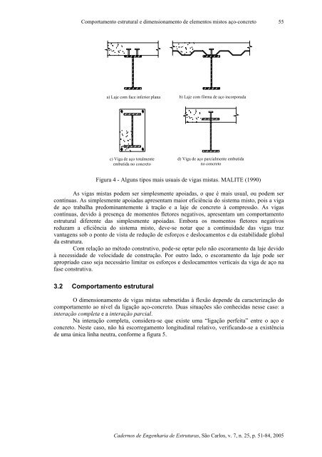 comportamento estrutural e dimensionamento de ... - SET - USP