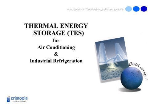 THERMAL ENERGY STORAGE (TES) - SETatWork - Sustainable ...
