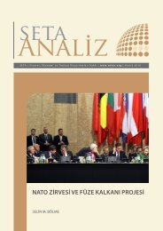 nato zirvesi ve füze kalkanı projesi - SETA