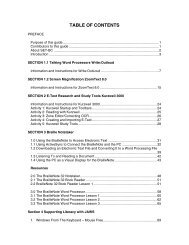 Sections - Set BC