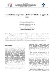 SensibilitÃ© des systÃ¨mes OFDM/OFDMA Ã  la gigue de phase