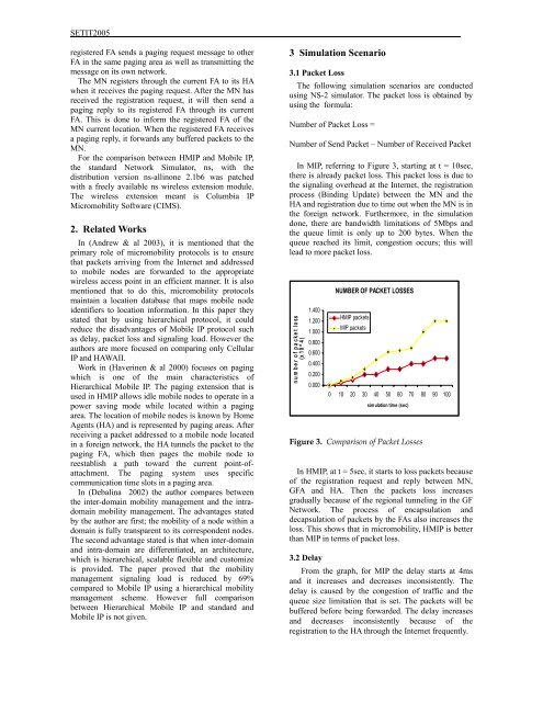 Mobility Issues in Hierarchical Mobile IP