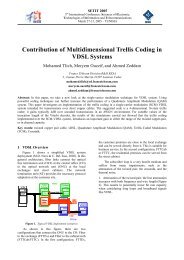 Contribution of Multidimensional Trellis Coding in VDSL Systems