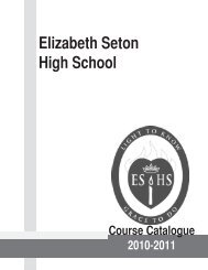 Elizabeth Seton High School
