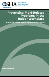 Preventing Mold-Related Problems in the Indoor Workplace - Seton ...