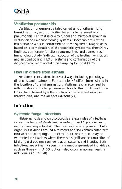 Preventing Mold-Related Problems in the Indoor Workplace - Seton ...