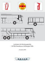 Rettungsleitfaden SETRA