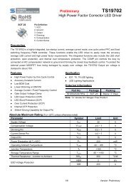 Datasheet Taiwan Semiconductor TS19702 - setron