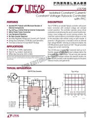 Datasheet LT3798 - setron