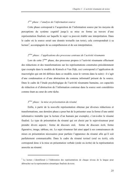 Le résumé automatique de textes - LaLIC - Université Paris-Sorbonne