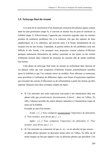 Le résumé automatique de textes - LaLIC - Université Paris-Sorbonne