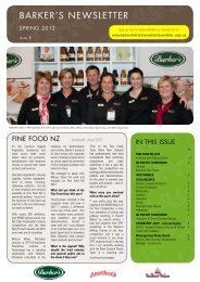 BARKER'S nEwSlEttER - Barkersfruit.biz