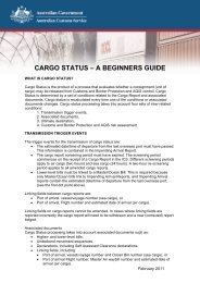 Underbond Movements (Sea Cargo) - A quick guide - Cargo Support