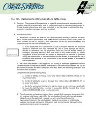 Sec. 16-6. Improvements within private streets rights-of-way.