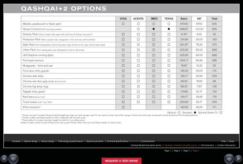 Nissan Qashqai 2 Brochure