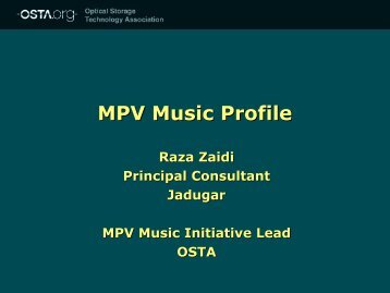 Raza Zaidi - Jadugar - MPV Music - OSTA - Optical Storage ...