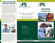 RPS Atlanta - Casualty Practice - Risk Placement Services, Inc.