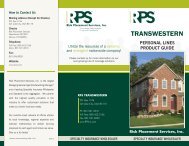 RPS Transwestern - Risk Placement Services, Inc.