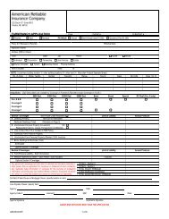 Farm & Ranch Application - Assurant Specialty Property