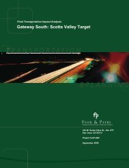 Transportation Impact Analysis - Gateway South Retail Store