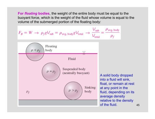 Chapter 3 PRESSURE AND FLUID STATICS - Department of ...