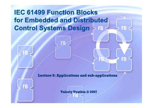 IEC 61499 Function Blocks for Embedded and Distributed Control ...
