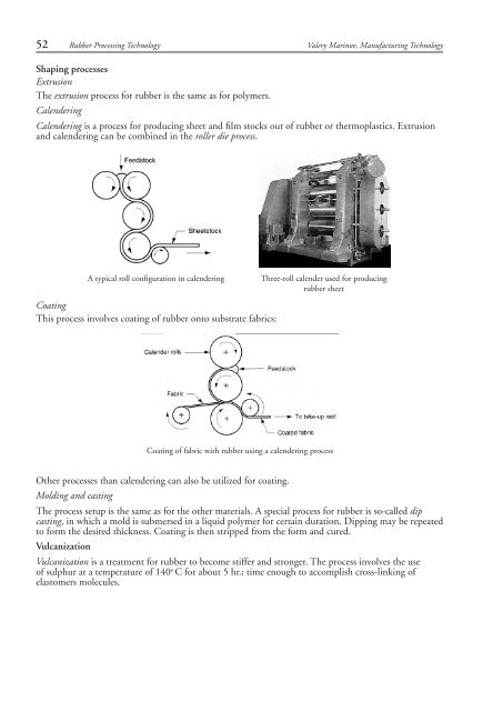 4.2 Rubber Processing Technology 4.3 Processing of Ceramics