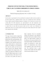 forced convection heat transfer from a circular cylinder embedded in ...