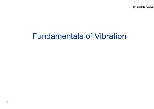 Lectures Part#1 - Department of Mechanical Engineering