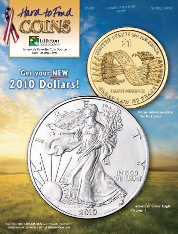 5.00 Spring 2010 American Silver Eagle See page 3 Native ...
