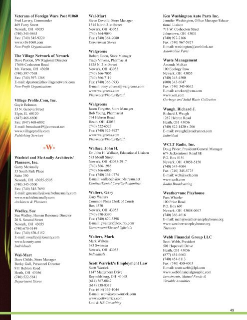 Membership Directory 2010.indd - FlipSeek, Inc