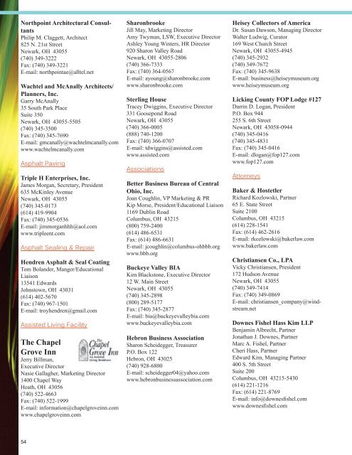 Membership Directory 2010.indd - FlipSeek, Inc