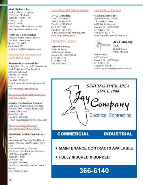 Membership Directory 2010.indd - FlipSeek, Inc