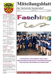 Mitteilungsblatt Ausgabe Februar 2013 - Seubersdorf